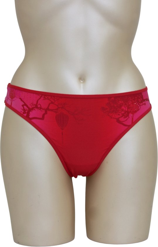 Marlies Dekkers - Raise the red lantern - string rouge rose - taille L/40
