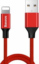 Baseus USB naar Lightning kabel , Rood, 1,2 m,