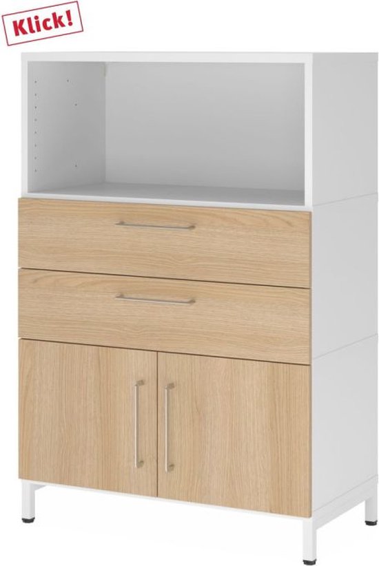 Bealife Commode met 4 Ruime Laden, Kast met Uitgesneden Handgrepen en Kantelbeveiliging voor Slaapkamer, Woonkamer of Kantoor (Donkergrijs Bealife Commode met 4 Ruime Laden, Kast met Uitgesneden Handgrepen en Kantelbeveiliging voor Slaapkamer, Woonkamer of Kantoor (Donkergrijs