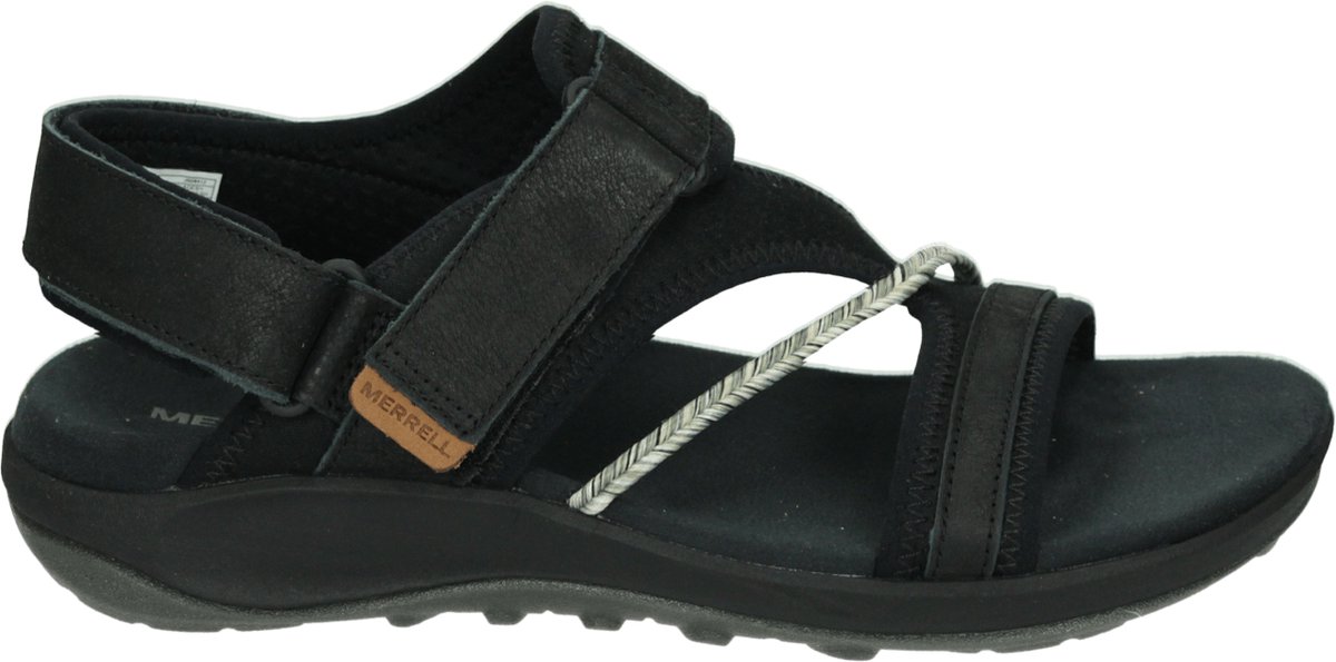 Merrell J006412 TERRAN 4 Sandalen met hakDames Sandalen Zwart