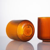 Vargen & Thor YKON BÄRNSTEIN - drinkglas - kleur amber - 410 ml
