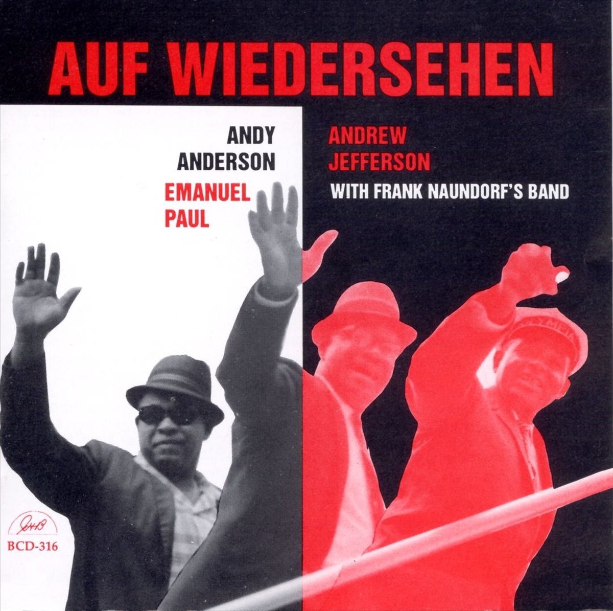 Andrew Jefferson With Frank Naundorf's Band - Auf Wiedersehen (CD)