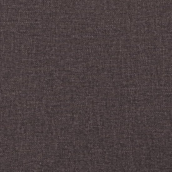 vidaXL - Bedframe - zonder - matras - "Hvar" - 90x200 - cm - stof - donkerbruin