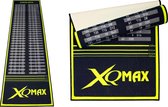 XQMAX - Tapis de fléchettes - Caisse - 60 cm de large - Zwart Vert