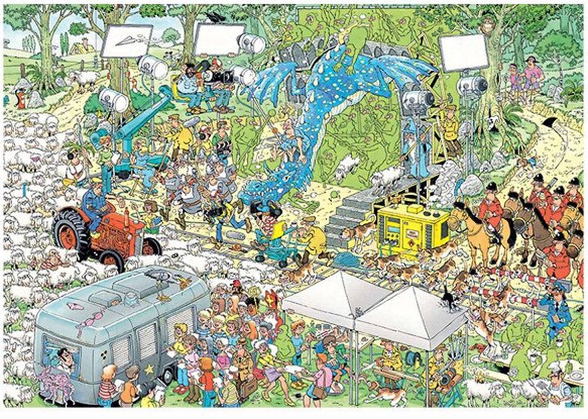 Jan van Haasteren puzzel De Fim Set 2000 stukjes