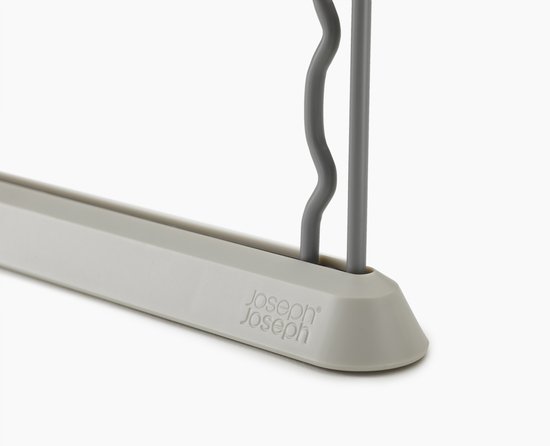 Joseph Joseph - Porte-manteau mural Orderly pliable - Acier au carbone - Crème