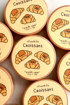 Croissant Washi Tape / Cute, Schattige, Kawaii decoratieve japanse tape / Journal, Planner