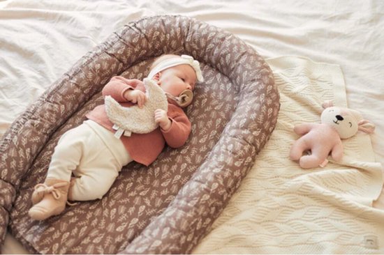 Jollein Speendoekje Moon - Nougat - Speenknuffel Baby - 100% Polyester van Jollein — afbeelding 3