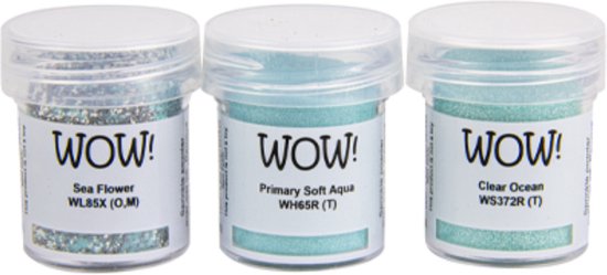 Foto: Wow embossing poeder set 3x15 ml trio three beautiful