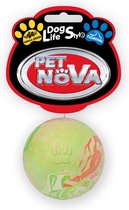 Hondenspeelgoed - 1 stuks Saturn bal maat:L - rubber 7cm, vanille aroma, drijvend in Multicolor (geen keus mogelijk)