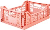 AyKasa Folding Crate Midi Box - Salmon