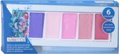 Metallic Waterverf Palet 6 kleuren voor kinderen en volwassenen - Waterverf roze/paarse kleuren Inclusief Brush Pen