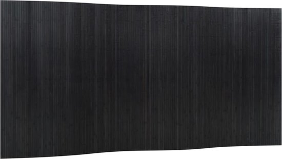 vidaXL - Kamerscherm 165x400 - cm bamboe - zwart