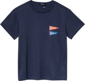 Oversized Patch T-shirt Jongens - Maat 140