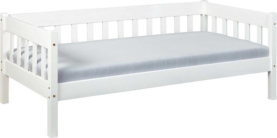 Canapé-lit Sarco 90x200 - blanc
