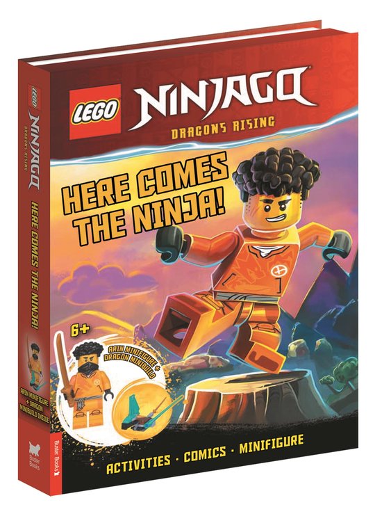 LEGO® Minifigure Activity- LEGO® NINJAGO®: Here Comes the Ninja! (with Arin minifigure and dragon mini-build)