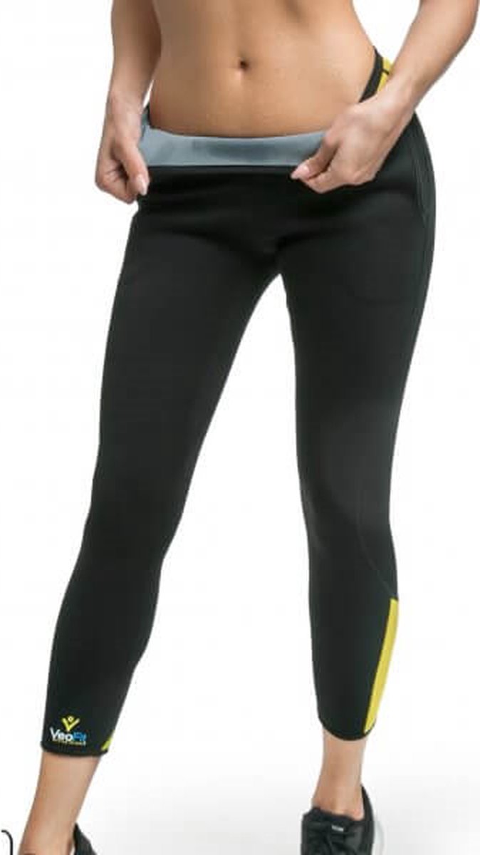 VEOFIT Thermo Leggings Damesbroek, neopreen om het af te vallen, verstevigt en helpt overtollig water te verminderen, voor een strakkere huid en een slanker silhouet
