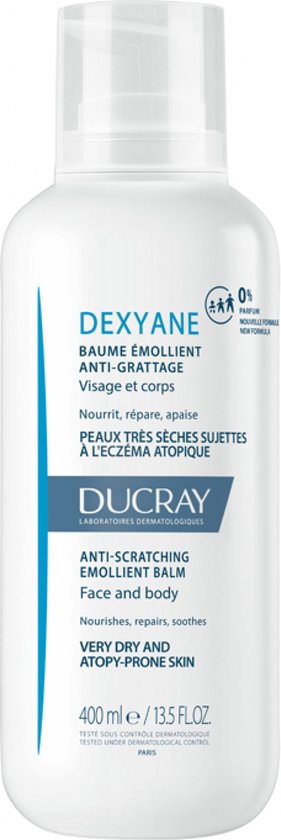Ducray Dexyane Baume Emollient Anti-Grattage Balsem Zeer Droge/Atopische Huid 400ml