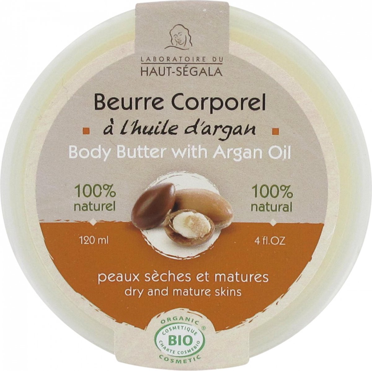 Goedkoopste Laboratoire du Haut-Ségala Biologische Arganolie Body Butter 120 ml