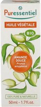 Puressentiel Zoete Amandel (Prunus Amygdalus) Plantaardige Olie Biologisch 50 ml