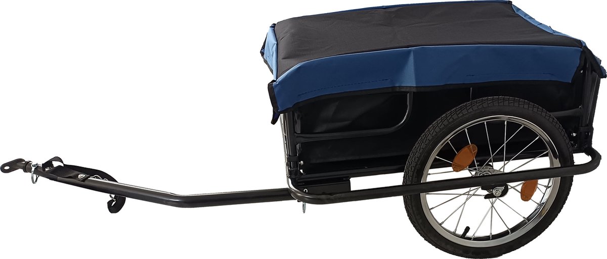 Fietskar aanhanger trailer met afdekzeil – foto 8