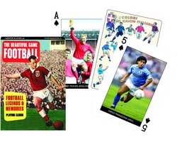 Piatnik Voetbal Legenden Speelkaarten - Enkel Dek