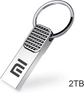 Usb 3.0 Flash Drive / 2Tb / Metalen Sleutelhanger Memory Usb / Hoge Snelheid / Pendrive / Draagbare Usb / Zilver