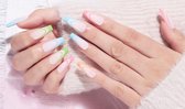 Press-on Nail - Candy- Multicolor- Plaknagels-Trendy-Square