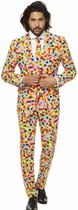 OppoSuits Confetteroni - Costume Homme - Coloré - Carnaval - Taille 56