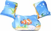 Puddle Jumper Deluxe - Met Kinderslot - Nemo - Oranje Vis - Blauwe Zwembandjes - Zwemvest Kinderen - 2-6 Jaar - 14-25 kg Draagvermogen
