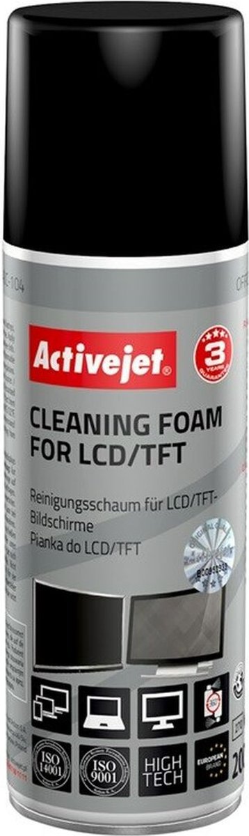 ActiveJet AOC-104 Reinigingsschuim voor LCD / TFT.