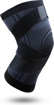 WVspecials 3D professionele kniebrace - Kniebrace sport - Knieband - Compressieband - Kniebrace volwassenen - Maat M- Maat 35cm / 40cm