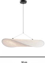YMA® Design Hanglamp LED - 50cm Breed - Verstelbaar Snoer tot 200cm - Home Decor - Zijden Stof