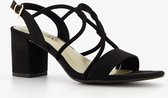 Nova dames sandalen met hak zwart - Maat 41