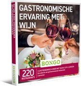 Bongo Bon - GASTRONOMISCH DINEREN MET WIJN - Cadeaukaart cadeau voor man of vrouw