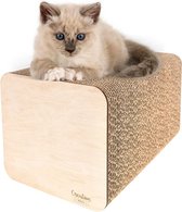 Yeni Pet ürünleri 2025 kedi tırmalama karton ayrılabilir üç katmanlı oluklu kutu
