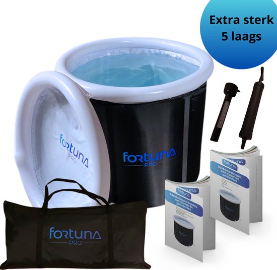 Fortuna Pro ijsbad - KoudWaterTherapie - Dompelbad- IceBath - WimHof inclusief 2 E-Books