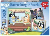 Ravensburger Les Aventures de Bluey - puzzle - 3x49 pièces