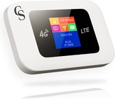 Mifi Router Wireless Wifi – Mifi Router – Fonctionne avec carte SIM – Mifi – Routeur 4G – 10 Appareils – 9.9x5.9x1.6 CM