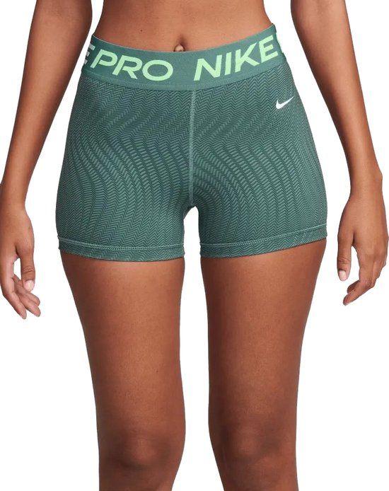 Nike Pro Shorts - Collant de Fitness - Vert - Femme