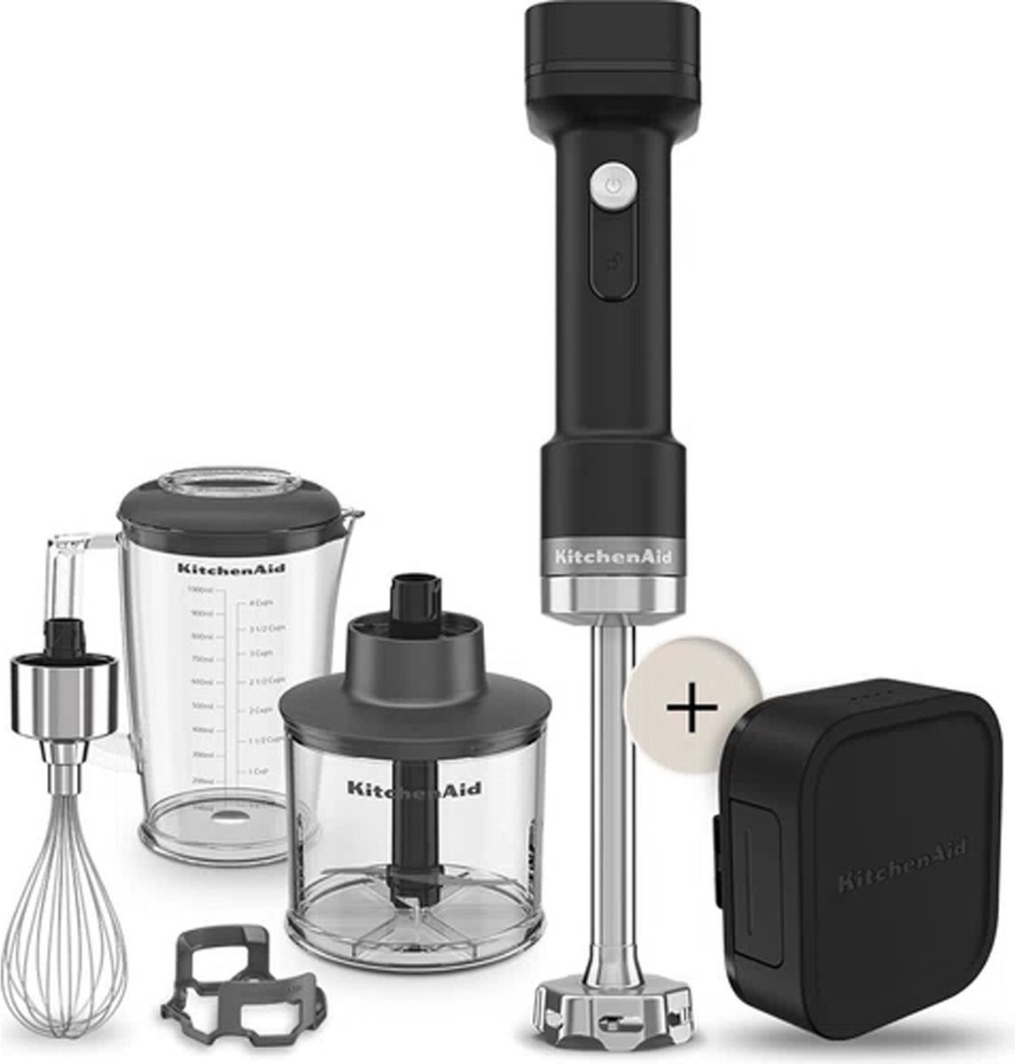 KitchenAid 5KHBRV75BM blender 1 l Staafmixer Zwart