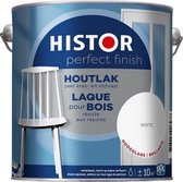 Histor Perfect Finish Houtlak Hoogglans - 2.5L - RAL 9010 | Zuiver Wit