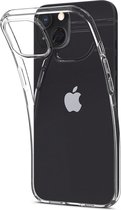 Mobigear Doorzichtig Hoesje geschikt voor Apple iPhone 13 Telefoonhoesje Flexibel TPU | Mobigear Basics Backcover | Doorzichtig Telefoonhoesje iPhone 13 | iPhone 13 Case | Back Cover - Transparant
