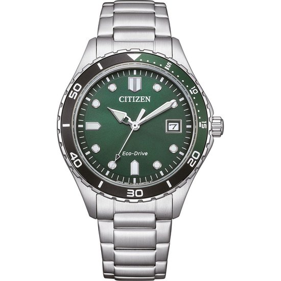 Citizen AW1828-80X Horloge - Staal - Zilverkleurig - Ø 37 mm