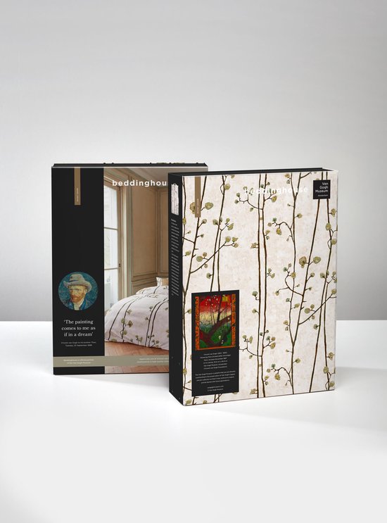 Housse de couette Beddinghouse x Van Gogh Museum Fleurs de Plum - Sable