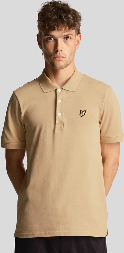 Lyle & Scott Plain polo shirt - cairngorms khaki