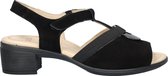 Ara Lugano dames sandaal - Zwart - Maat 38,5