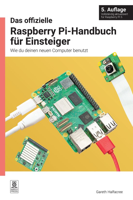 Das offizielle Raspberry Pi-Handbuch fr Einsteiger, 5. Aufla ... - cover