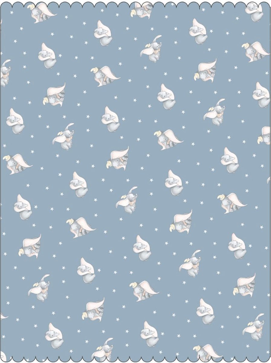 Better Nights - Dumbo - Plaid - 130x170cm - Fluffy Deken - zacht-licht blauw