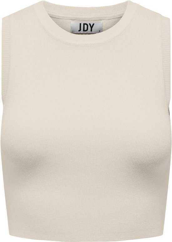 Jacqueline de Yong Top Jdycirkeline S/l Crop Top Knt 15294789 Birch Dames Maat - L